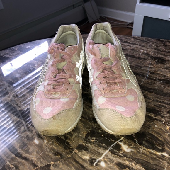 Asics Pink-white sneakers - Picture 3 of 4